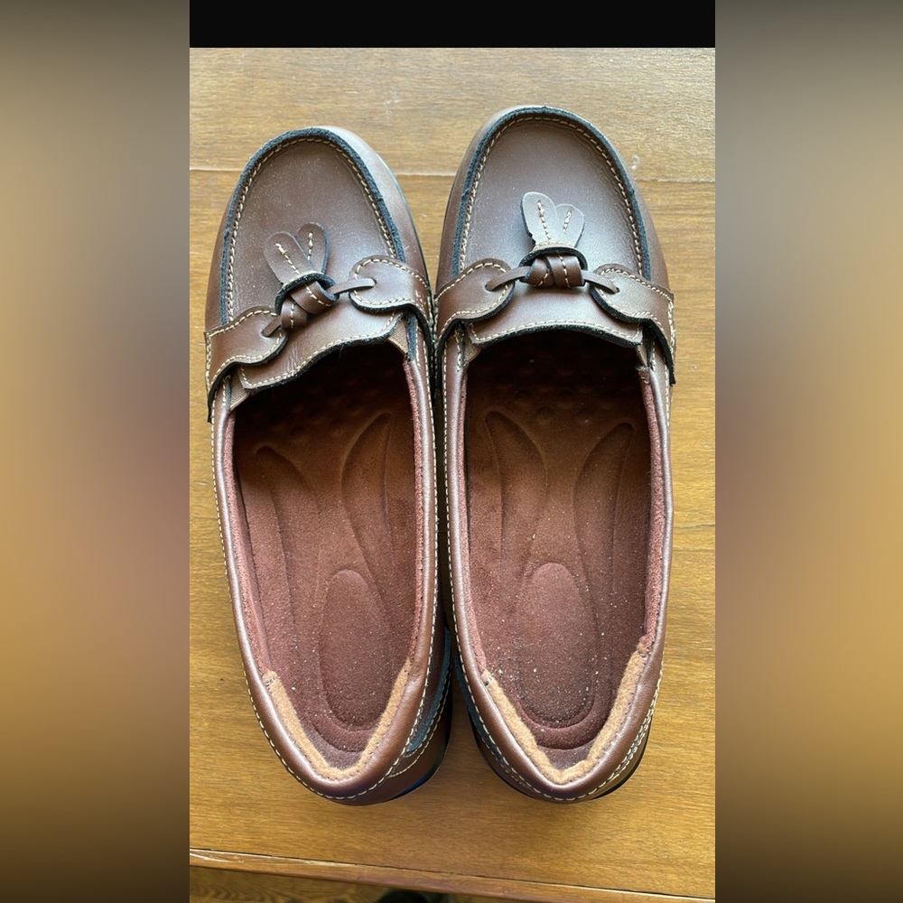 Clarks Classic Brown Loafers for Women